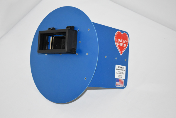 MINI - Wendy's Pancake Hood With Flip Lense - Right Handed - Blue [PH01BURF]